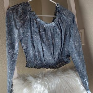 Off the shoulder blouse